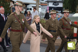 Veterans were among those proudly marching on Anzac Day.