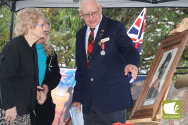 The portrait of Private Bence had been uncovered in a skip in 2018.