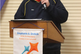 Gary Kimber also had a chance to host.