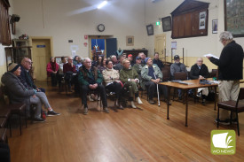South Purrumbete storyteller Pat Walsh shared tales of growing up as an Irish Catholic in the region.
