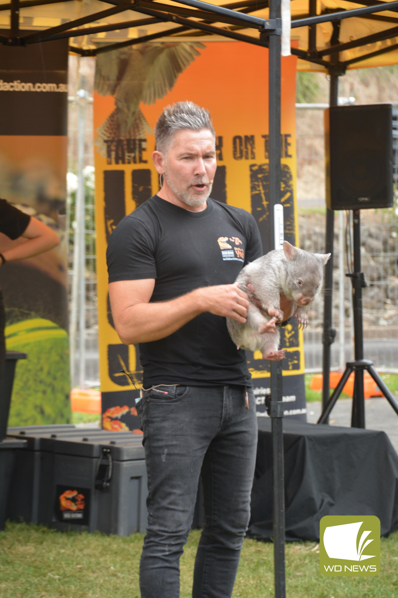 A host of children’s entertainment was available which included wildlife shows.