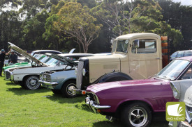 Rare, historic vehicles were on display.