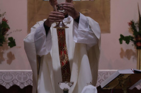Communion: Attendees participated in communion during the service.