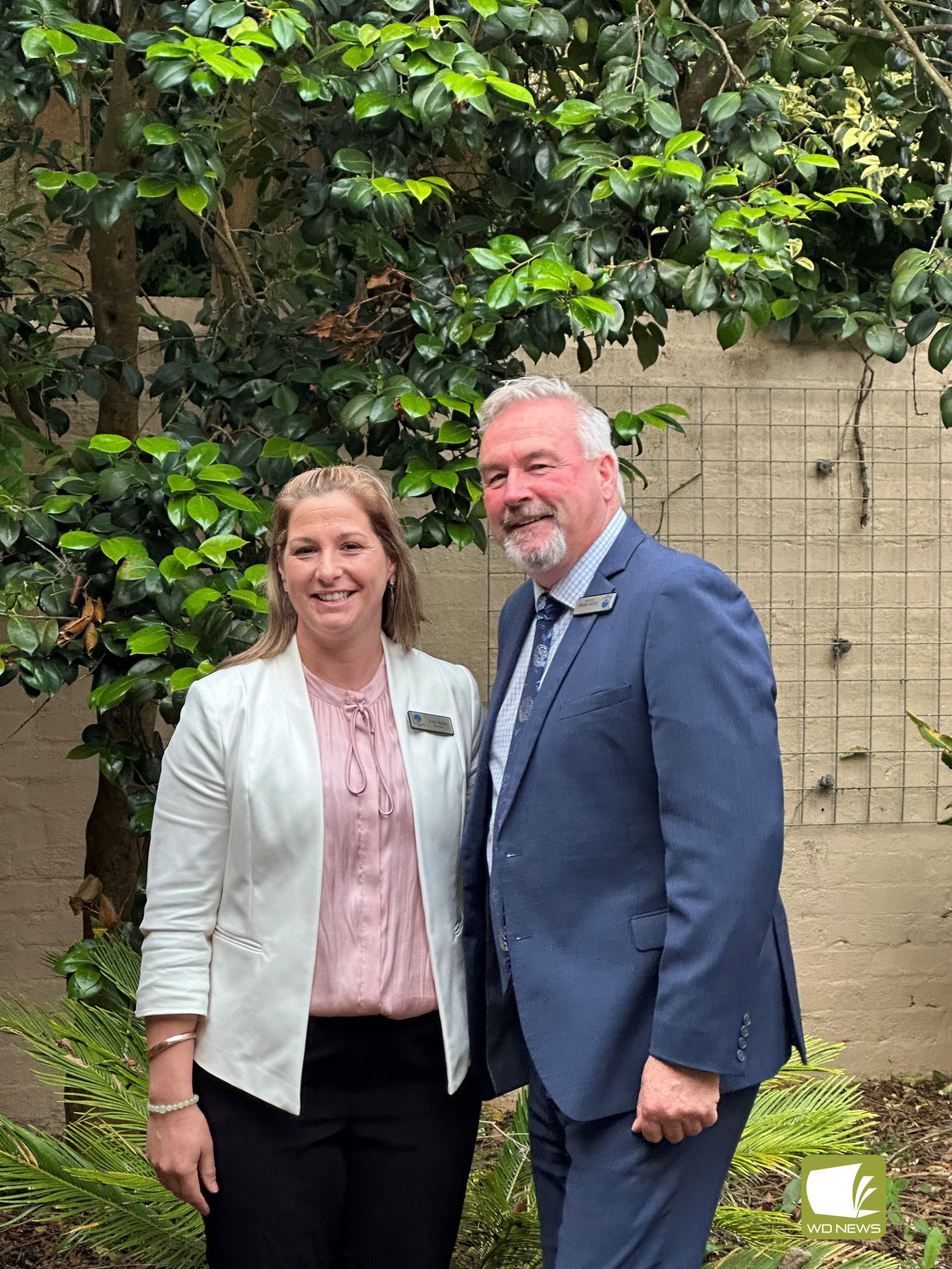 At the helm: Corangamite Shire Council’s newly elected mayor Kate Makin and deputy mayor Laurie Hickey.