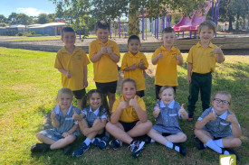 Ten Preps began their schooling years at Simpson Primary School last week.