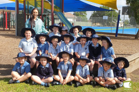 St Thomas Primary School welcomed 17 prep students this year.