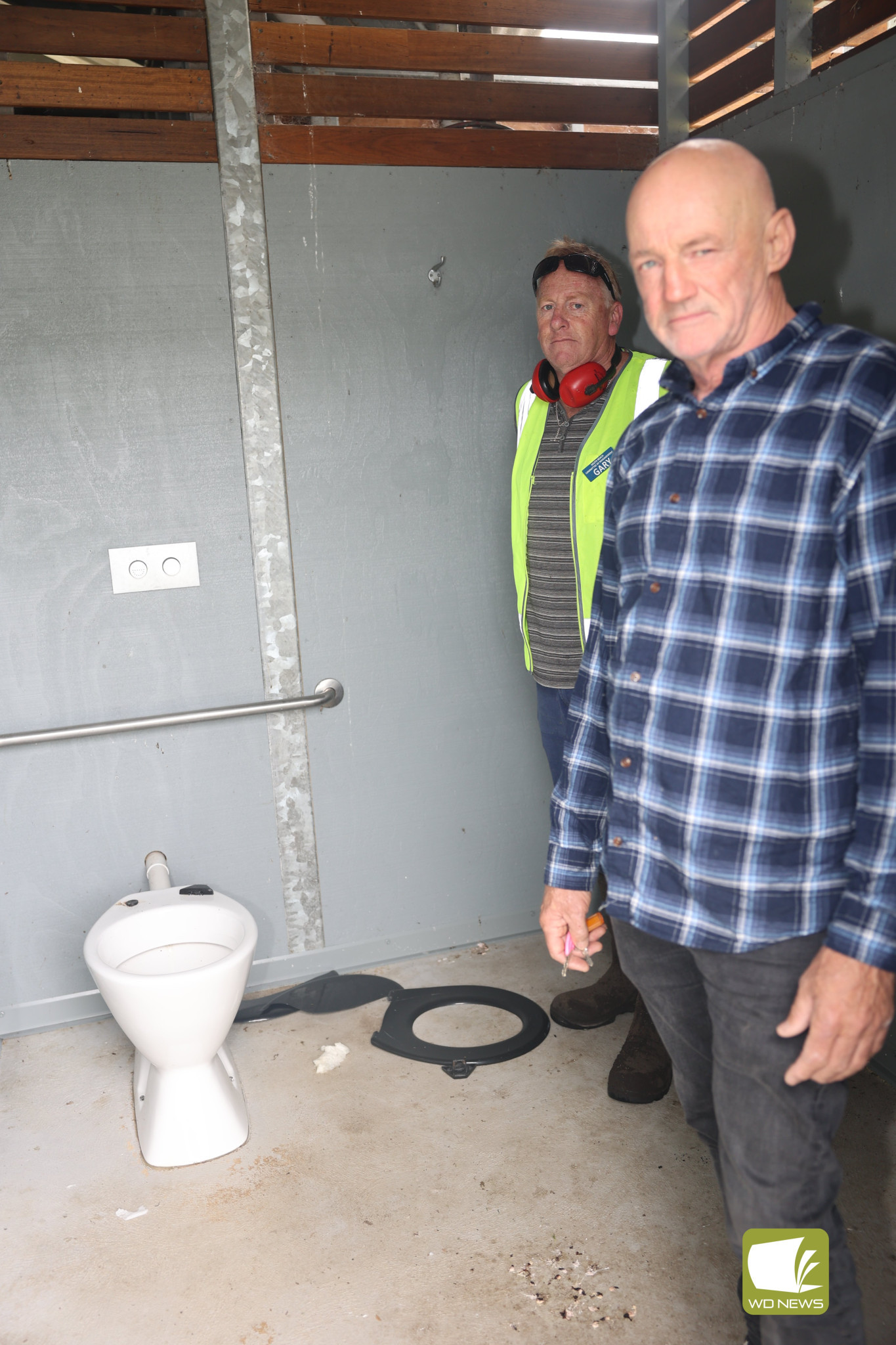 “Wanton destruction”: Two unisex all access toilets and two female toilets were destroyed at Lake Bullen Merri recently.