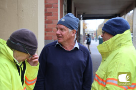 Corangamite Shire councillor and Darlington CFA member Nick Cole was among volunteers at last week’s protest.