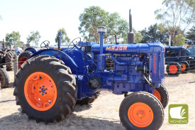 The E27N Fordson tractors were featured at this year’s rally.