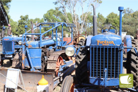 The versatility of the E27N Fordson was displayed across many versions at the rally.