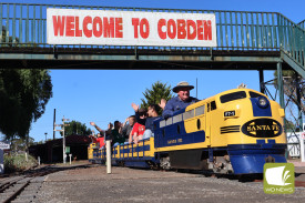 Volunteers at the railway ensured the Cooinda team enjoyed a wonderful start to the festive season.