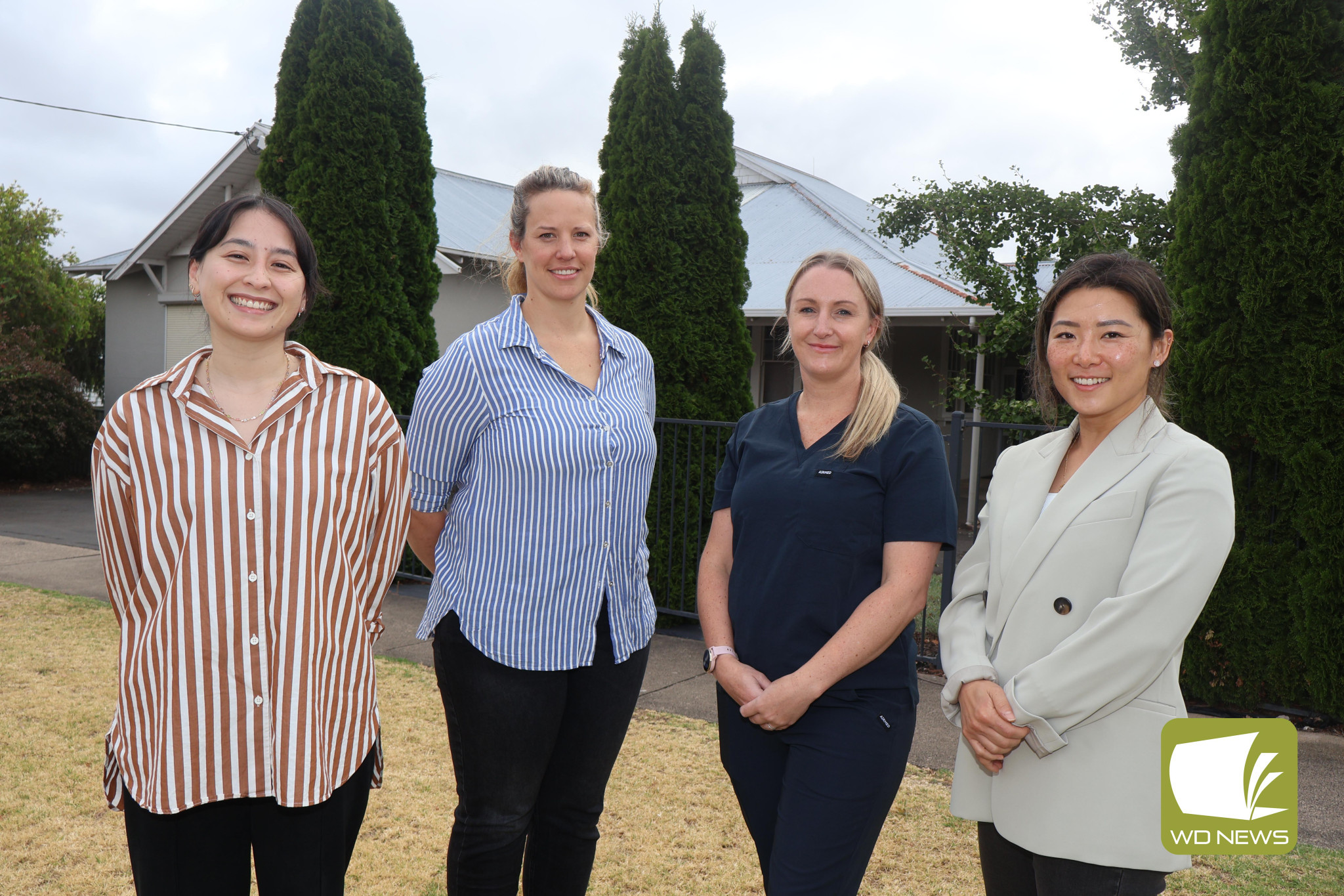 Greater care: Dr Brooke Healey, (from left) Dr Olivia Gubbins, Melissa Callesen and Dr Heather Han are leading an influx of new talent to streamline care at Terang Medical Clinic.