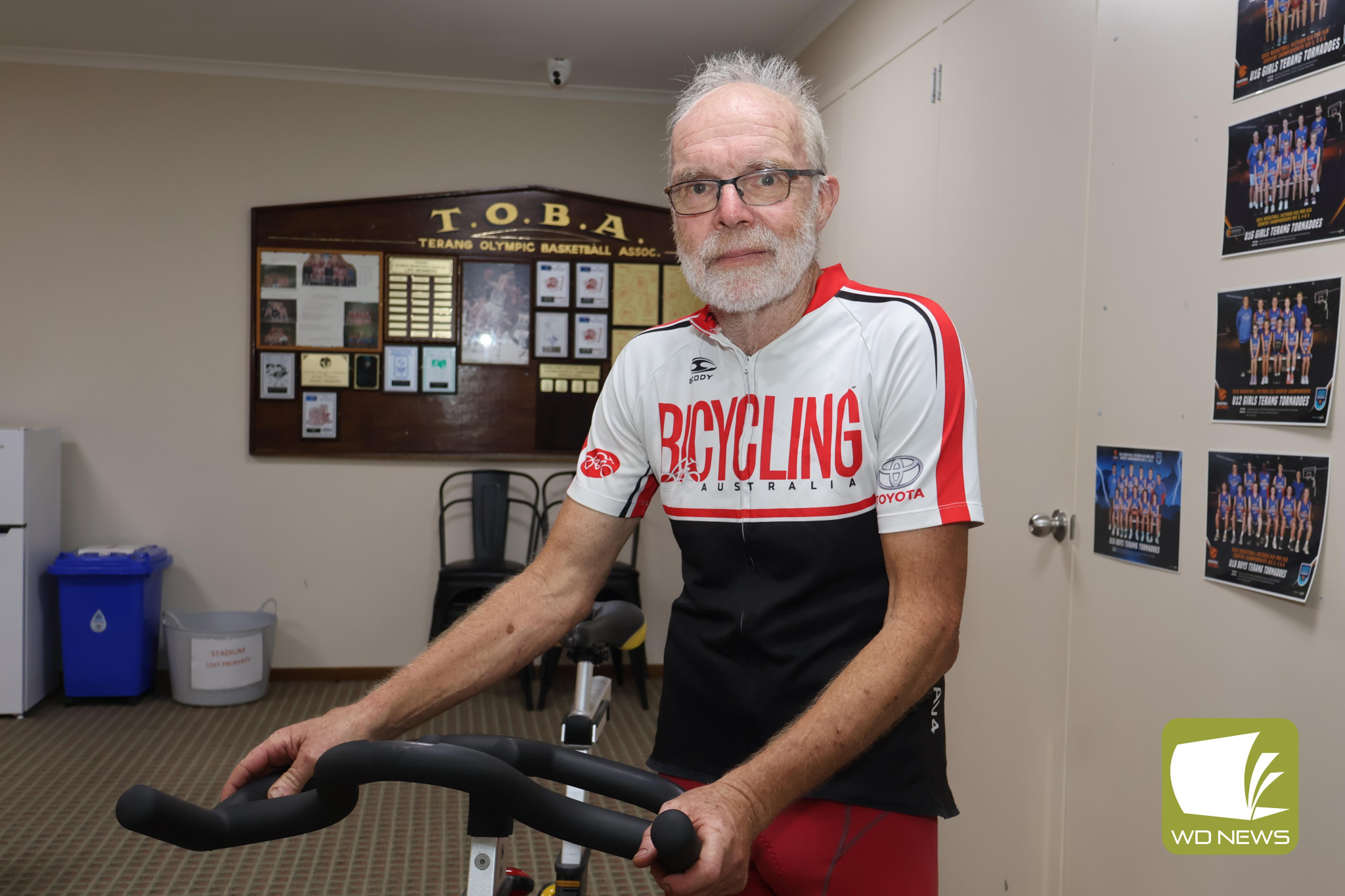 Fond farewell: Barry Wurlod has no plans of slowing down in retirement, but looks back fondly on his 14 years with Terang Fitness helping to cultivate a supportive culture.