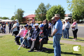 Community members attended the annual service.
