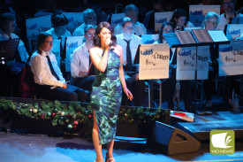 Mary Did You Know: Among the guest performers was Natalie Atkinson, who performed the Christmas ballad ‘Mary Did You Know’.