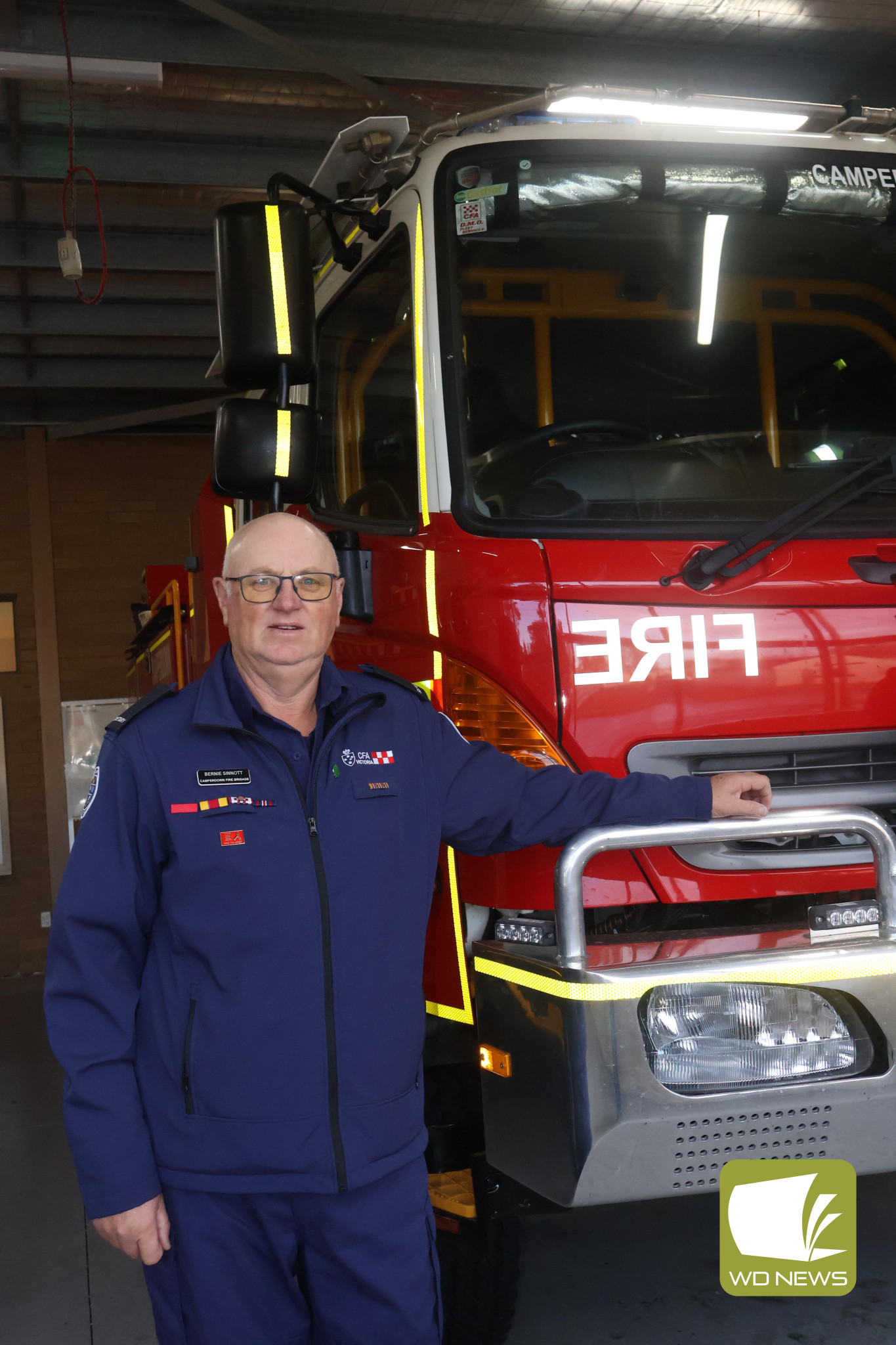 National recognition for local stalwart: Bernie Sinnott was among 341 Australians to receive the Medal of the Order of Australia.