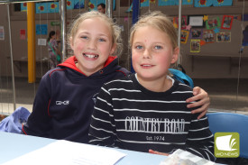 Fundraising: Nellie Kenna and Olivia Knight.
