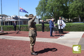 Last Post: Camperdown fell silent at 11am on Monday to remember those who have served for Australia in war and peace-keeping operations.