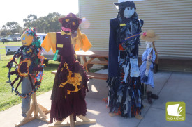 Creative minds: This year’s Camperdown Show showcased people’s creativity through the new scarecrow making competition.