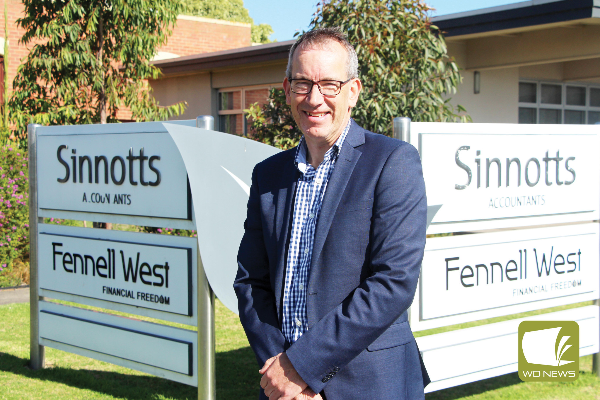 Hopeful: Murray Whiting is among the members of Terang Aged Care Future who are currently developing a plan of action to bring a new aged care facility to Terang.