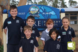 Lismore Primary School student leaders.