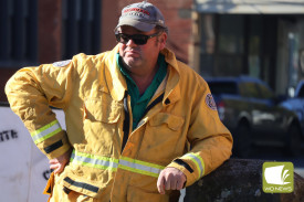 Mortlake CFA volunteers were among those opposing the tax.