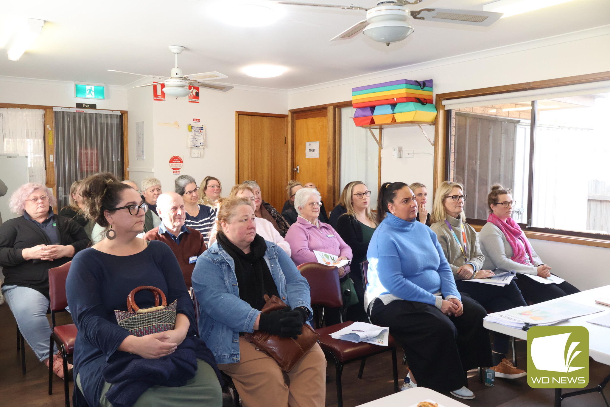 Learning more about food insecurity: Twenty people from various community health and wellbeing organisations across Corangamite came together for the launch of South West Healthcare’s report on food insecurity in the area.