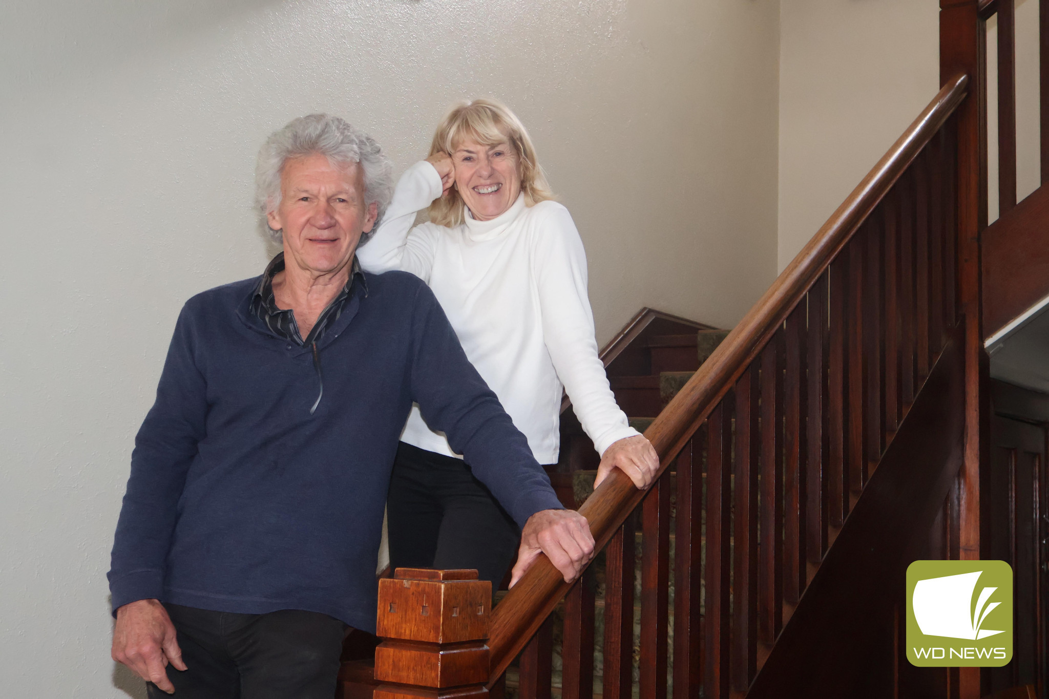 Time for a change: Les Cameron and Rosemary Knight acknowledge the decision to explore the sale of the Commercial Hotel has been a difficult one, but believe younger ownership could bring new exuberance to the iconic venue.