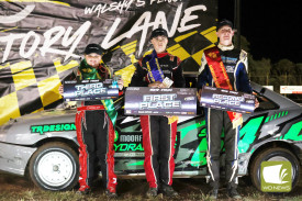 ~ Junior Sedans New Stars Final ~ 1st place Hudson Moorfoot 2nd place Darcy Dannatt 3rd place Jackson Heaphy