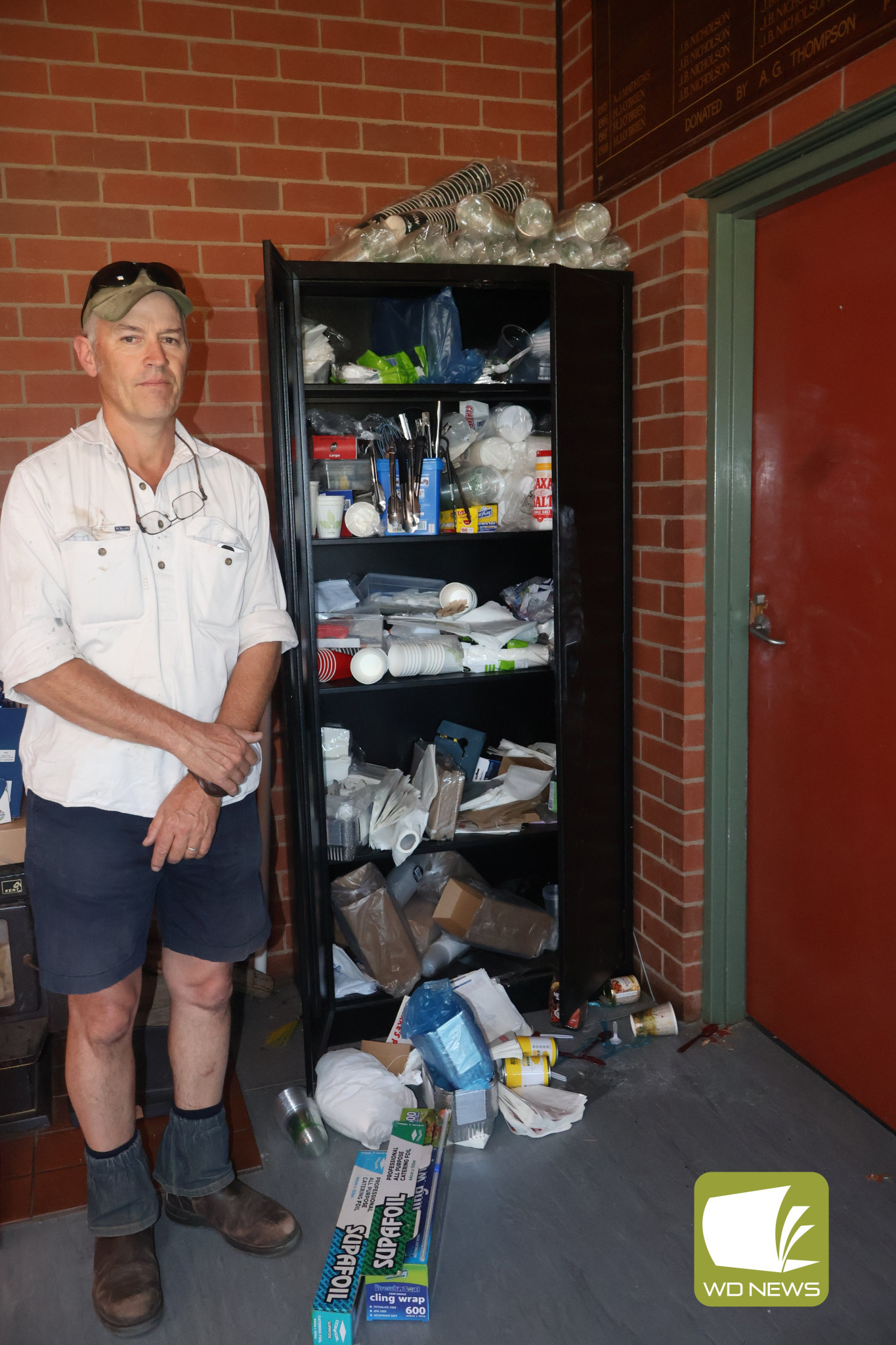 “Everybody is a bit disappointed”: Lismore Recreation Reserve Committee of Management president Stephen Ringe is disappointed by the spate of burglaries in Lismore last month.