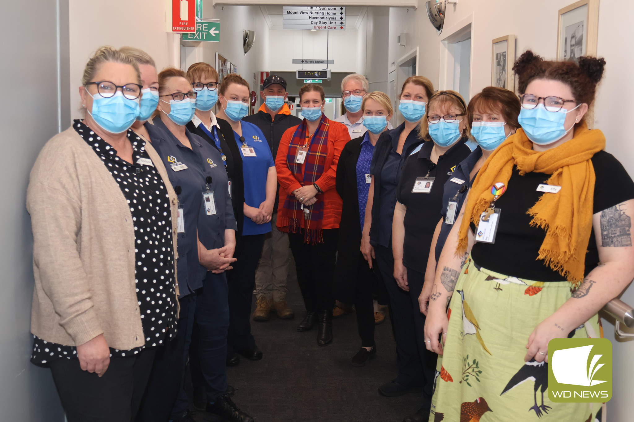 Recognition: Terang and Mortlake Health Service will be vying for the Premier’s Small Health Service of the Year award after being shortlisted among the finalists.