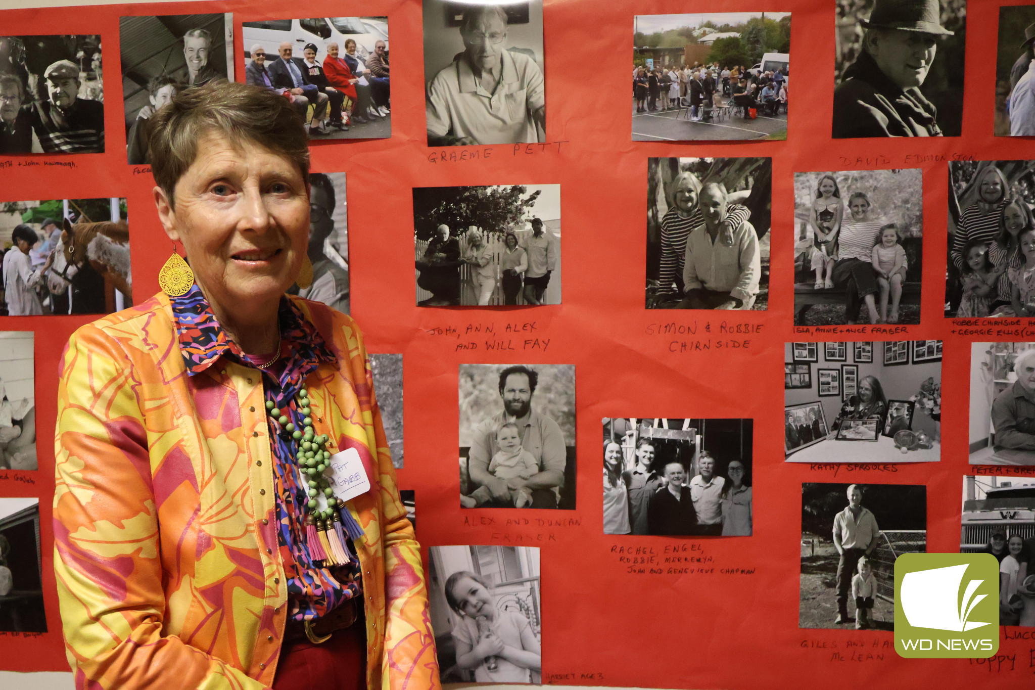 Capturing memories: Photographer Pat Gabb shared her photos of residents of Skipton and surrounds last Friday as part of a celebration of the community.