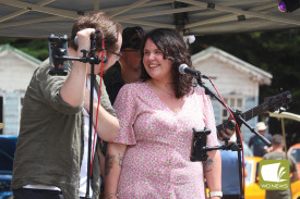Live music proved a hit for a crowd in excess of 300.