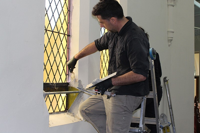 Church windows given fresh look - feature photo