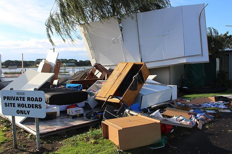 Nature’s fury leaves a trail of destruction - feature photo