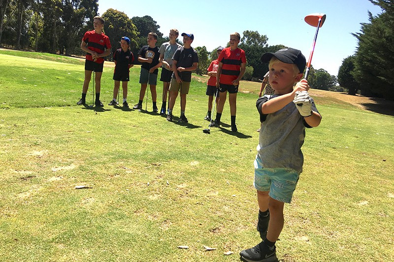 Junior golfers take to Cobden - feature photo