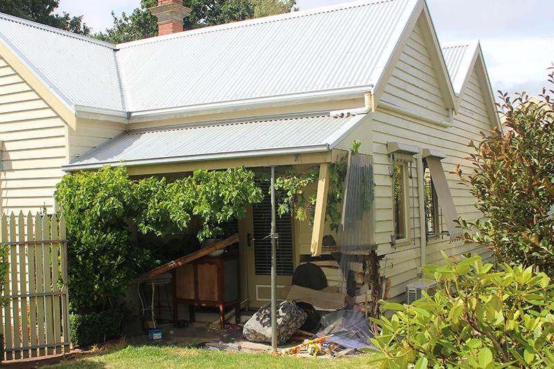 House crash stuns owners - feature photo