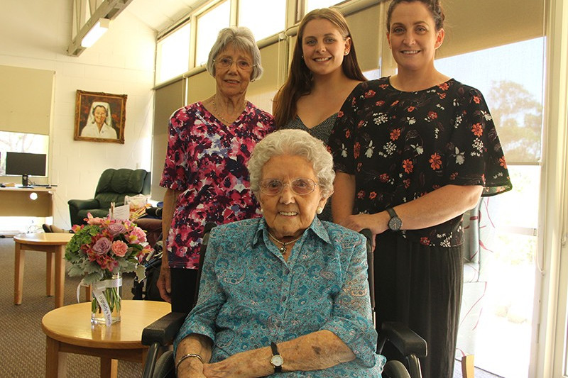 Family celebration for 103 years - feature photo