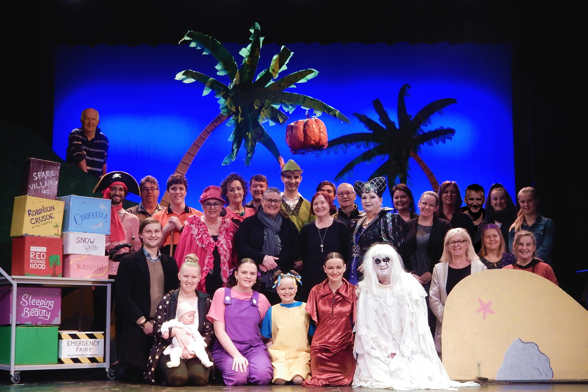 Success: Camperdown Theatre Company cast and crew enjoyed five successful performances of the Panto Puzzle.