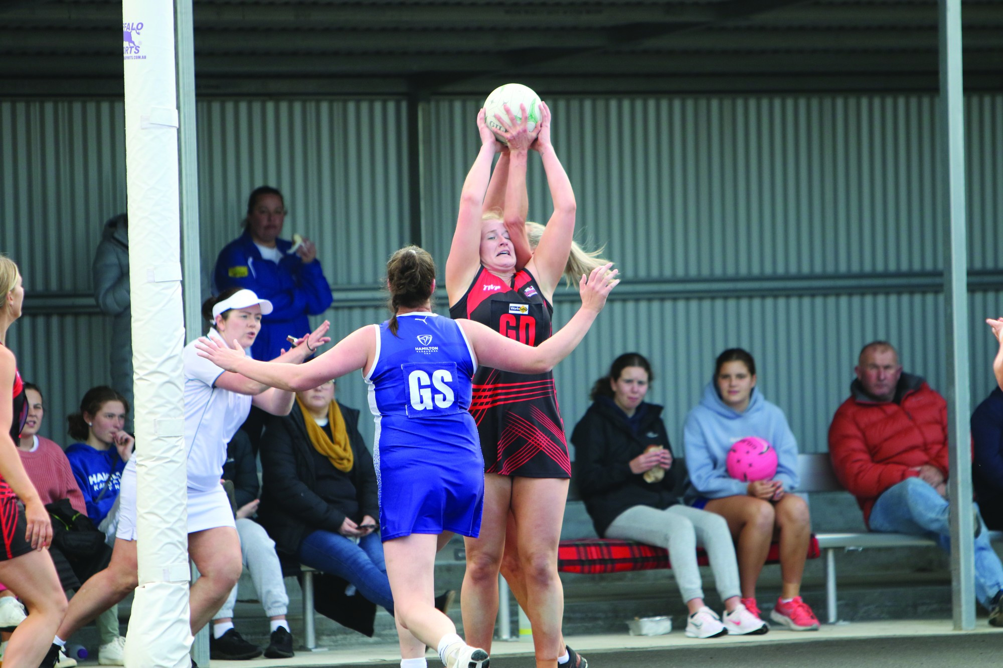 Netballers win physical match - feature photo
