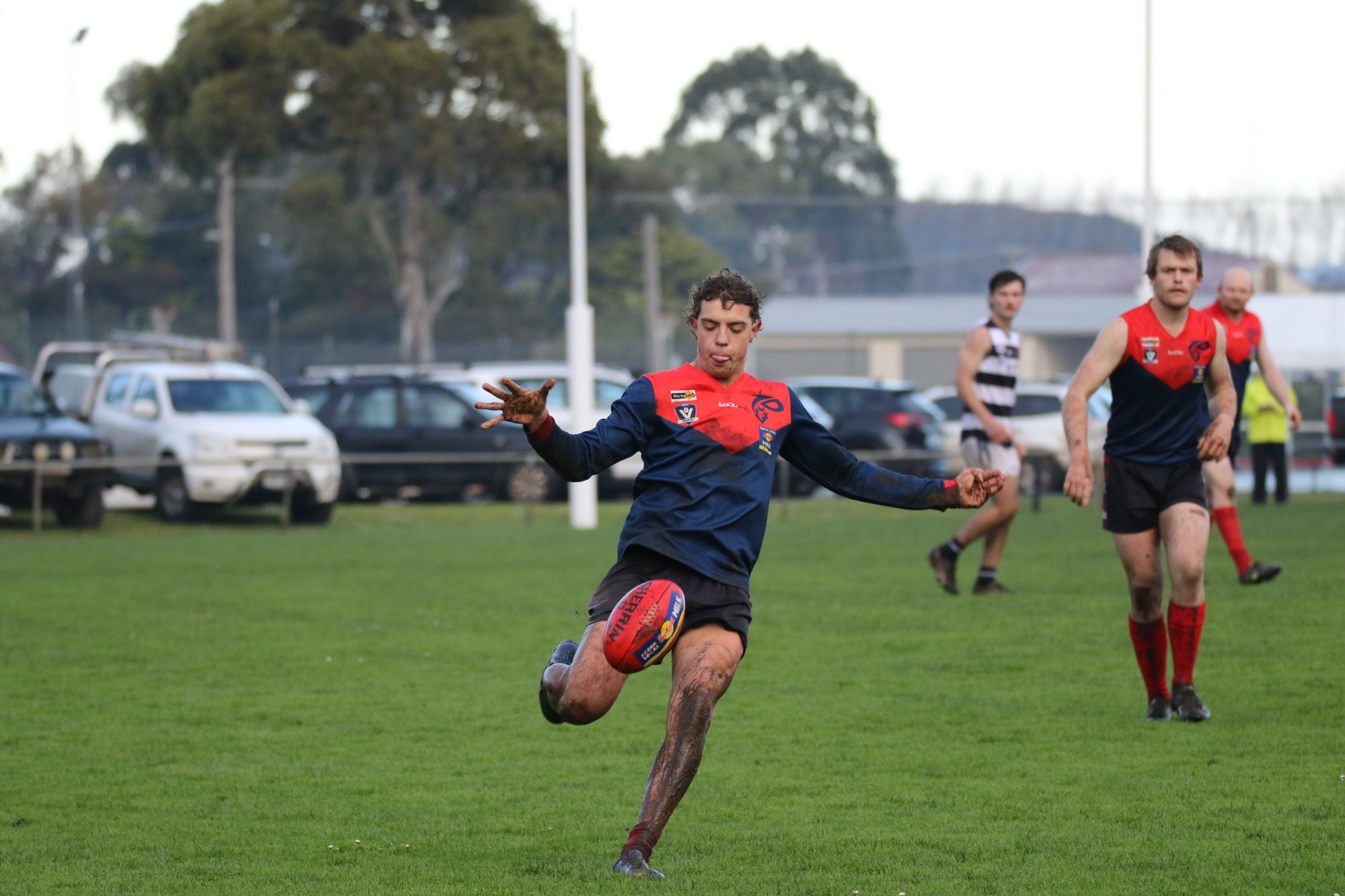 Footballers in action - feature photo