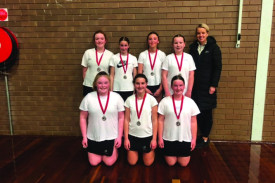 Junior A Grade runners-up: Vixens.