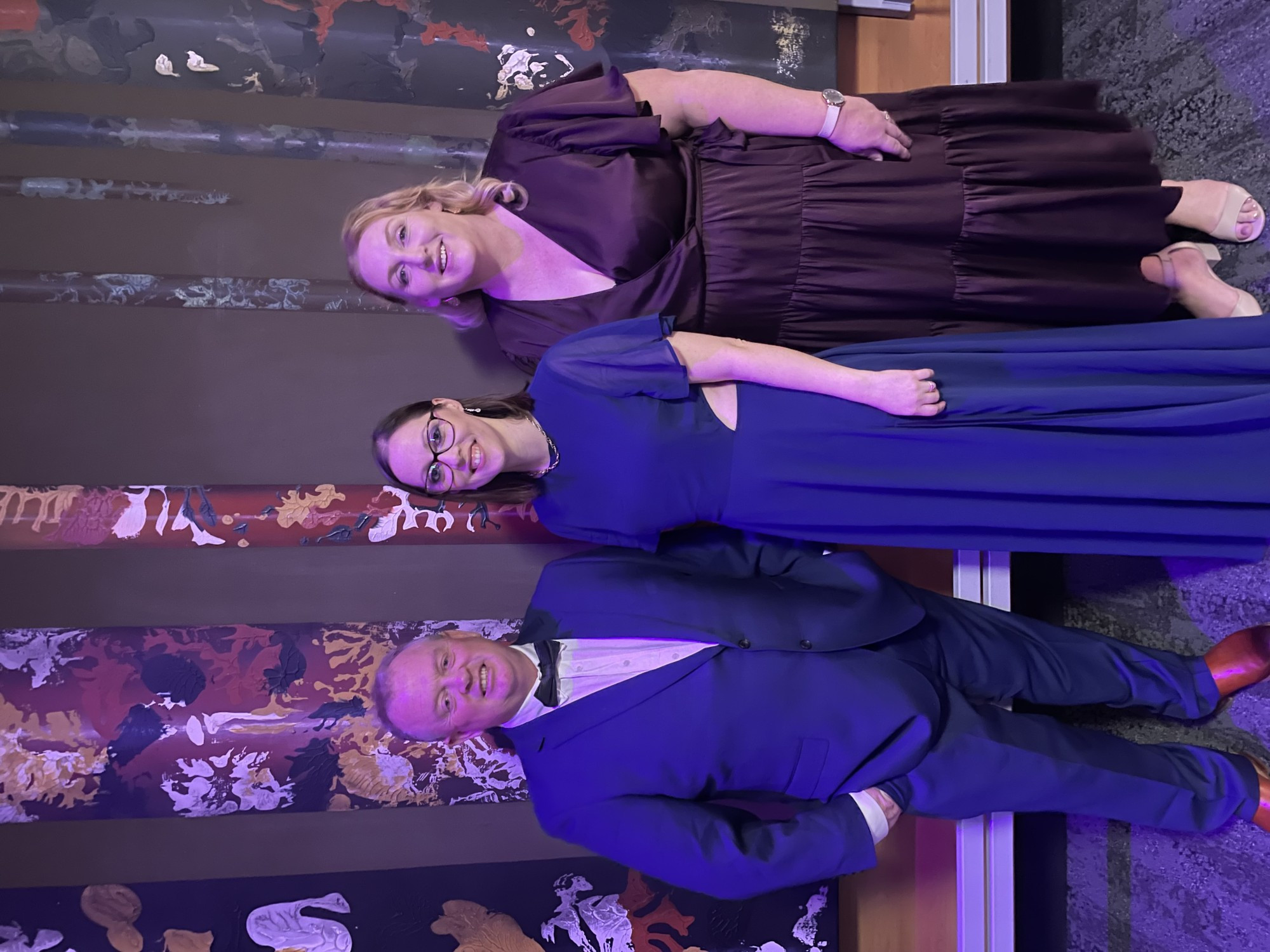 Congratulations: Ray White Timboon’s Gerard Delaney, pictured with fellow staff members Rebekah Petersen and Kate Croft, was announced at the group’s annual state awards as an ‘Elite performer’.
