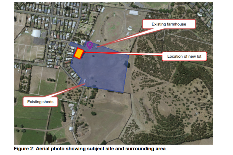 Approved: Corangamite Shire councillors approved a two-lot sub-division in Talbot Street Camperdown this week.
