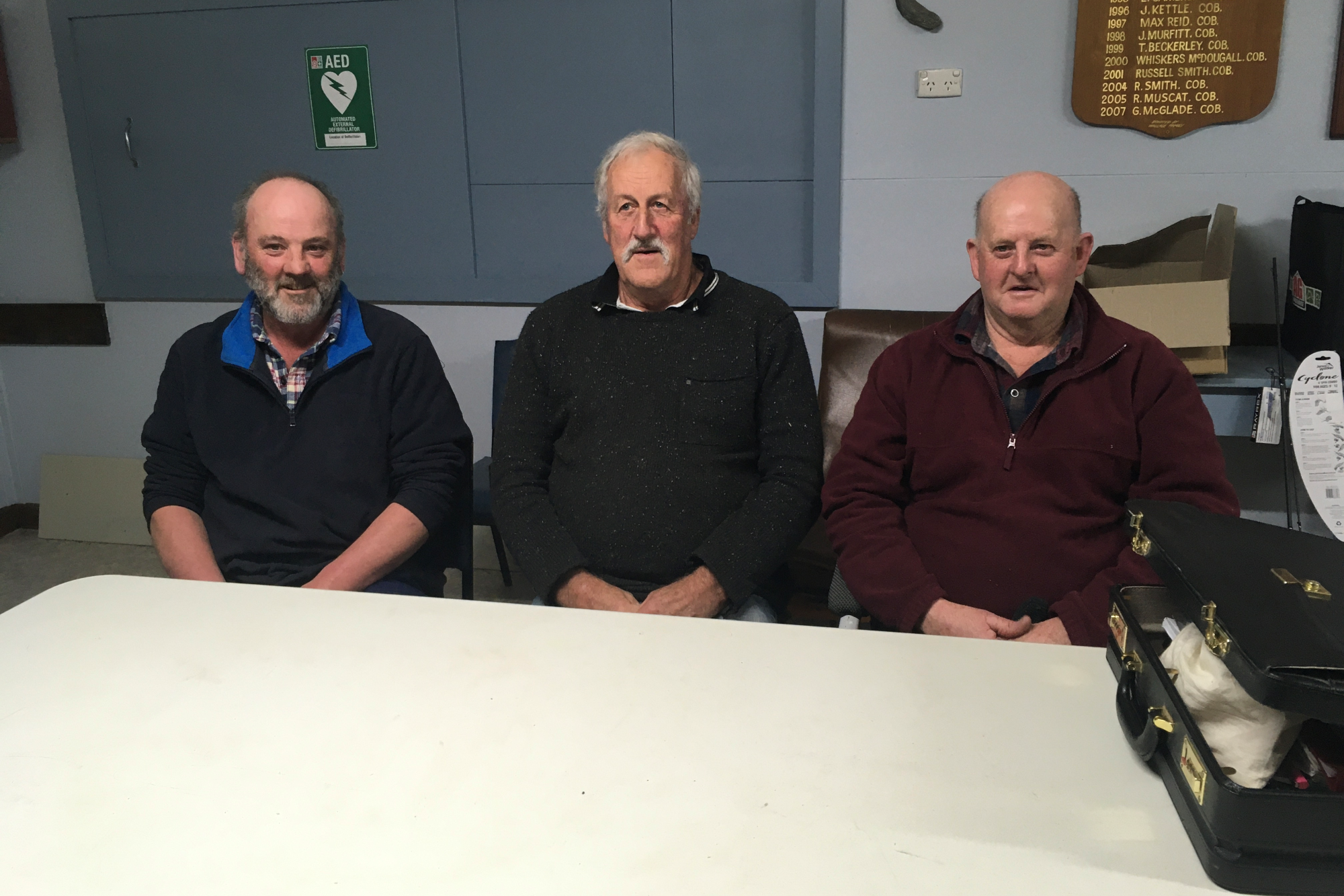 Cobden Angling Club held its AGM recently, electing its new leadership group with Bryan Poole, Les Blake and Russell Smith at the helm.