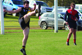 Rhys Casson booted two for the Tigers in the reserves. 