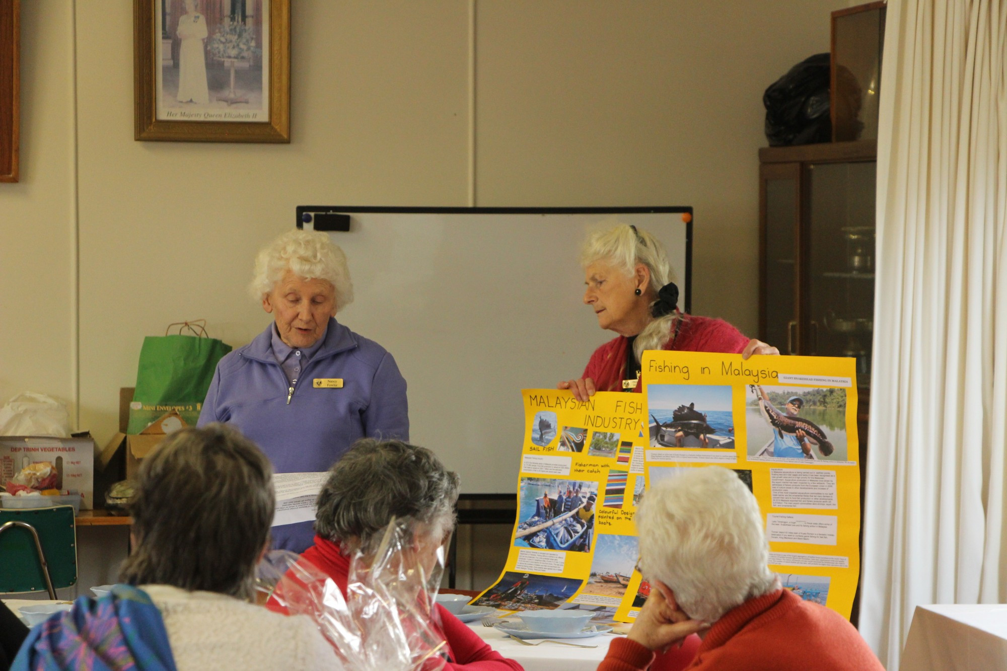 International support: Members of CWA groups across the region have raised money to support those less fortunate in purchasing water tanks.