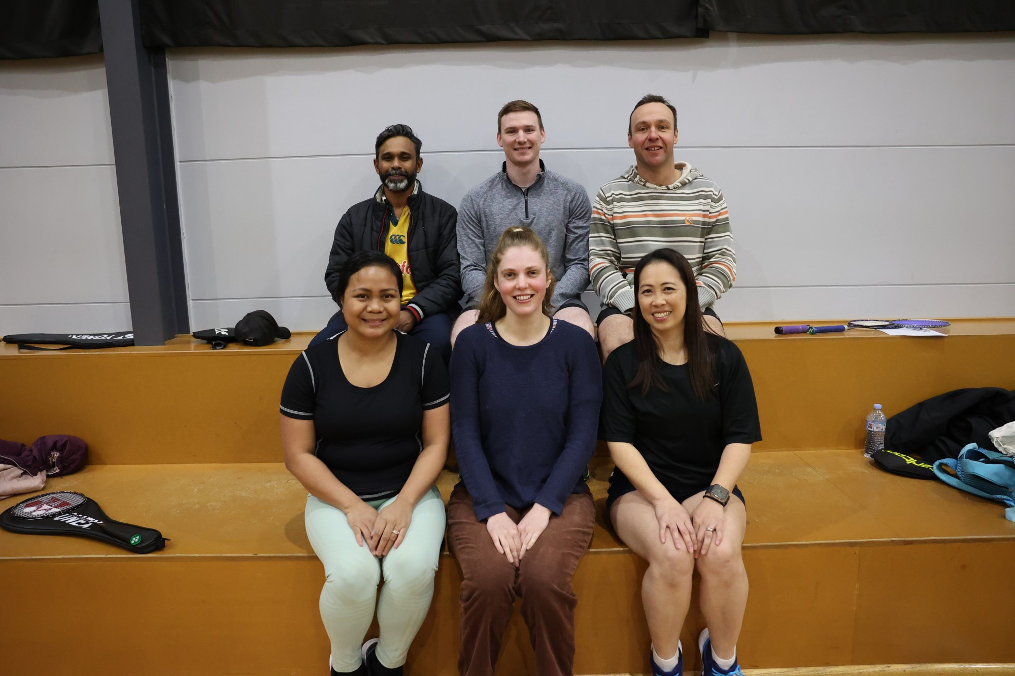 Yellow team winners in the grand final.