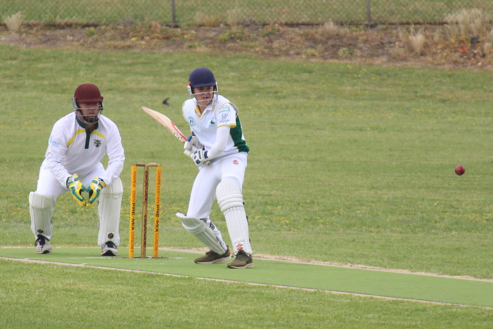 Bookaar’s Bailey McDonald was promoted up the order, batting at number three in the Pelicans’ four wicket triumph over Camperdown.