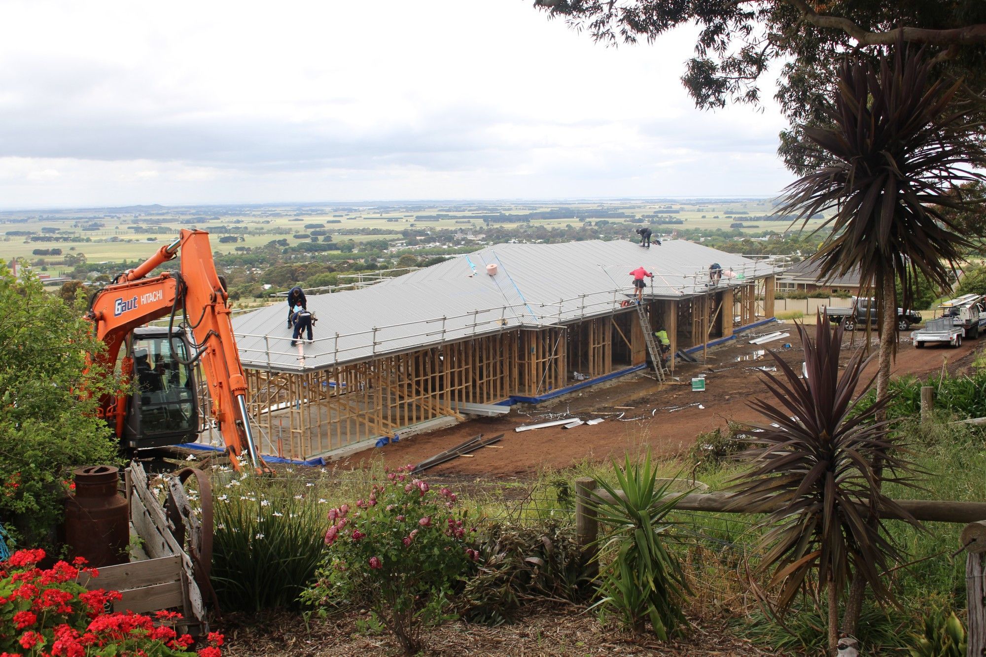 Residential development in Camperdown is bucking the statewide trend of decline, with the number and value of new houses being built on the increase.